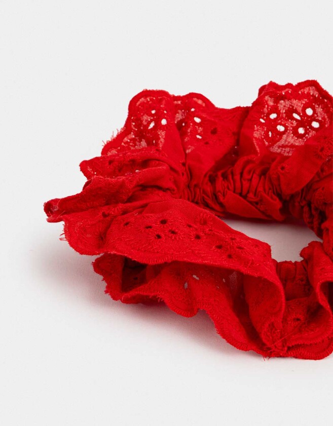 Skunzies XL Scrunchie - Rojo Oscuro