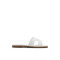 HAYLEE SILVER TEXTILE WHITE