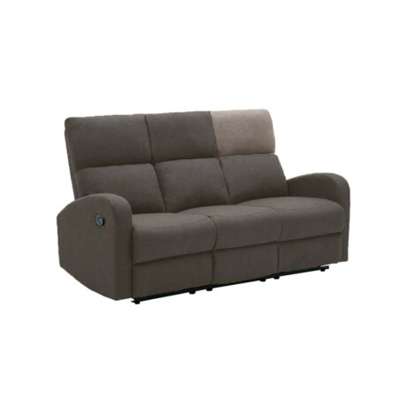 Sillón Reclinable 3 Cuerpos Taos (Apertura Mecánica) Gris