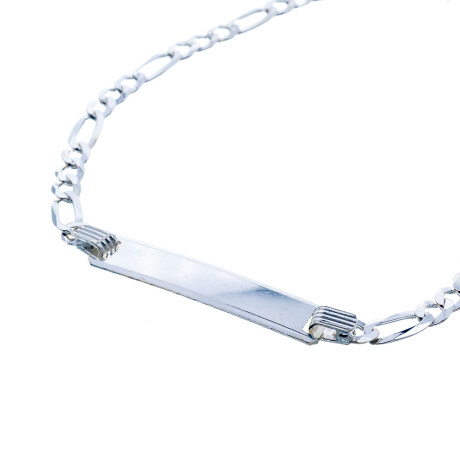 Pulsera de identidad en plata 925. Pulsera de identidad en plata 925.