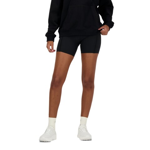 Short New Balance de Dama - 6 INCH FITTED - WS41271BK BLACK