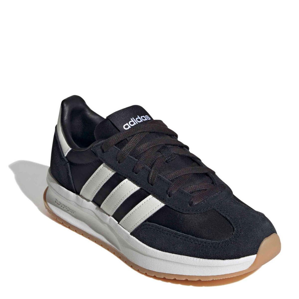 Championes Unisex Adidas Championes Run 72S 2.0 - Negro - Blanco 