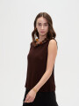 Musculosa Ikat Chocolate