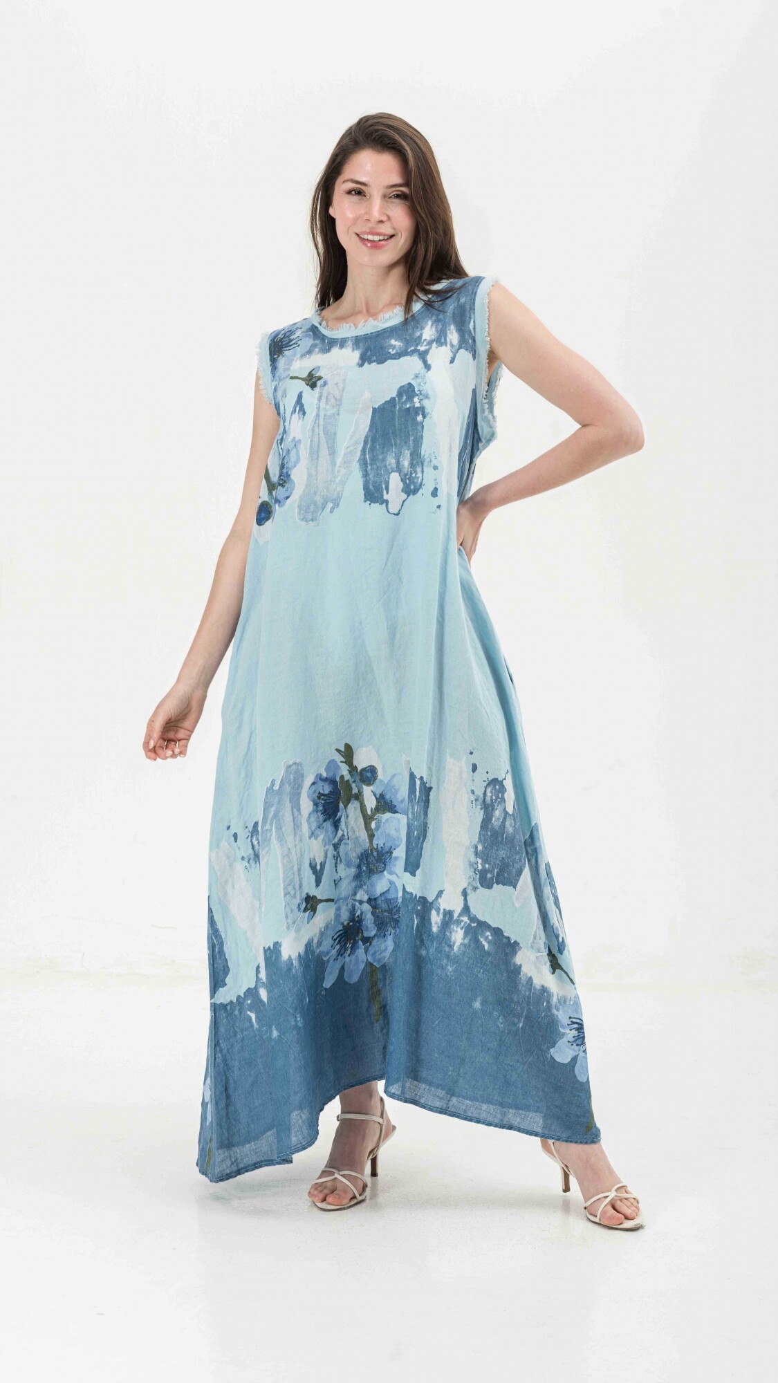 VESTIDO LOLI CELESTE