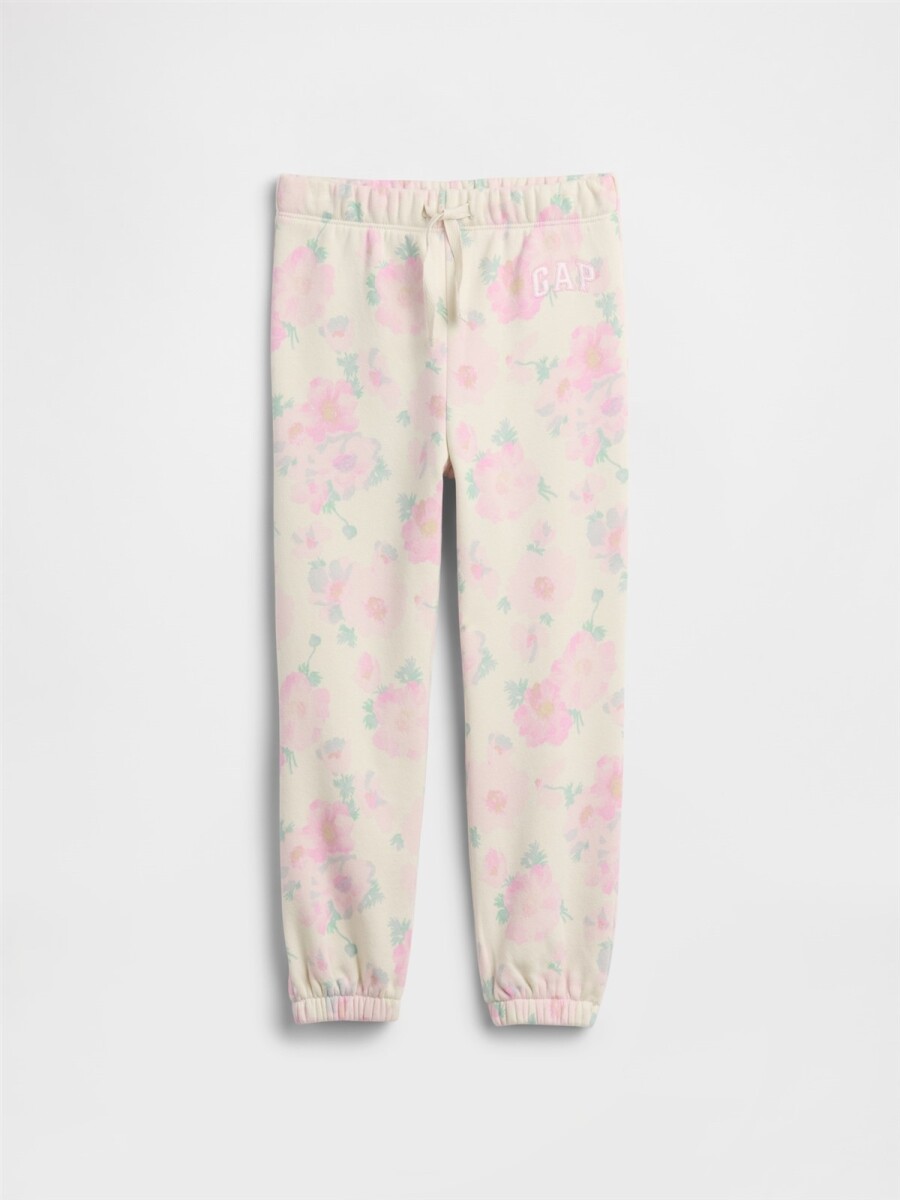 Pantalón Deportivo Logo Gap Toddler Niña - Sp Primrose Floral 