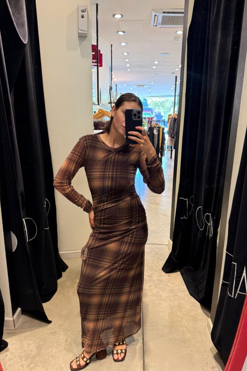 Vestido Flint MARRON