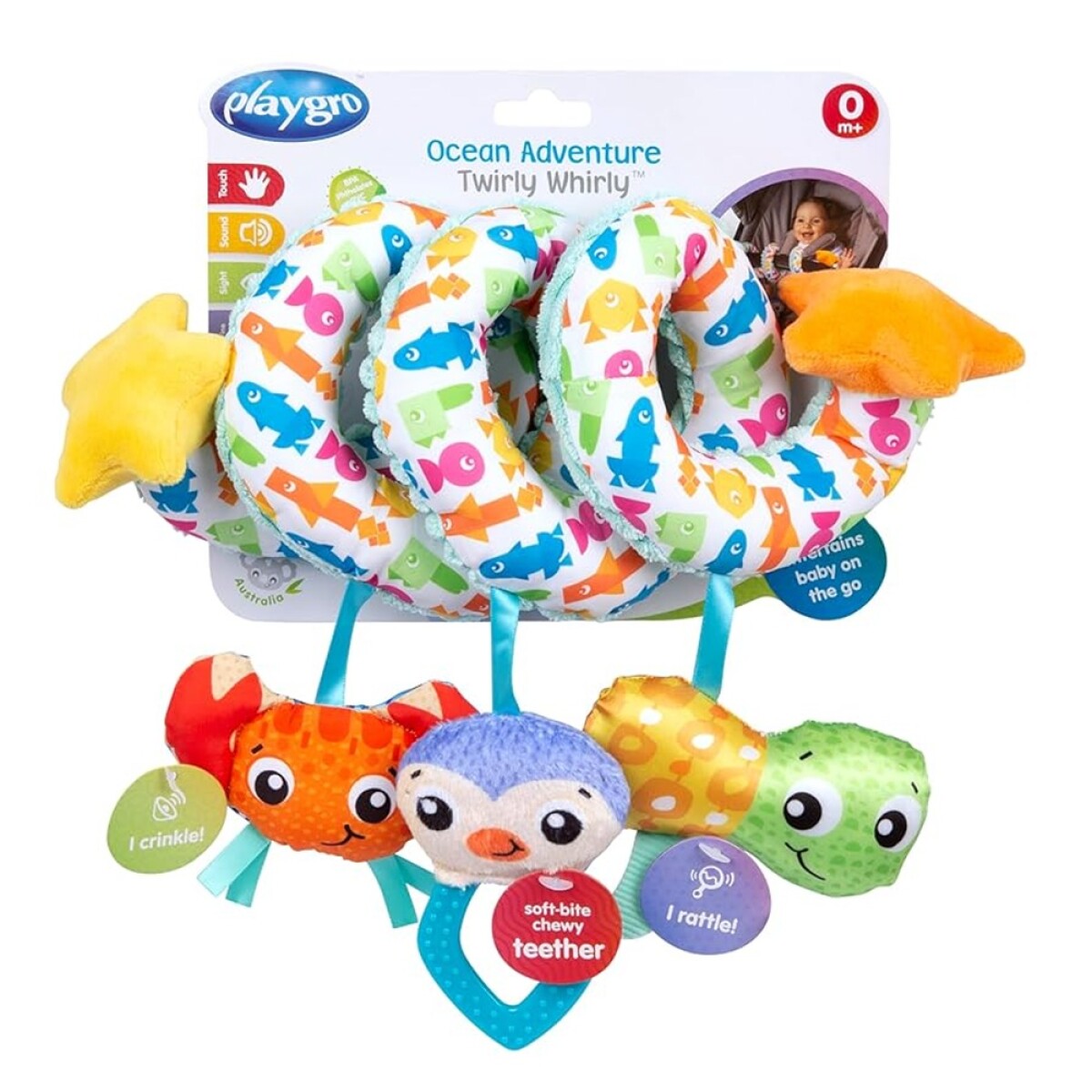 Espiral Para Coche/cuna Oceano 