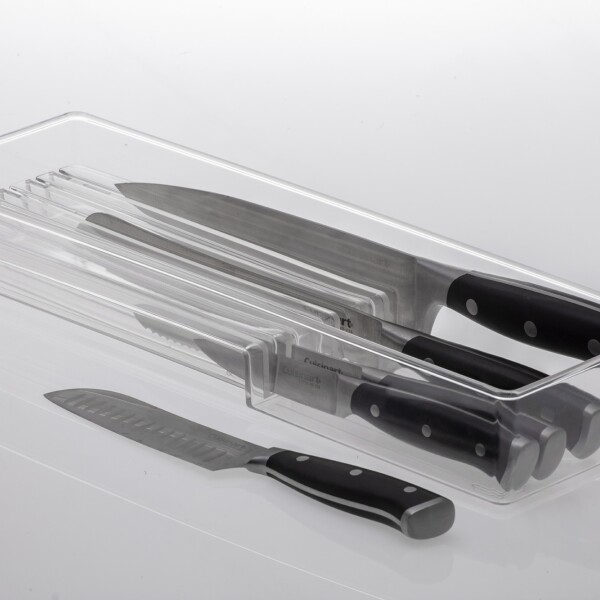 ORGANIZADOR DE CUCHILLOS DIAMOND PARAMOUNT TRANSPARENTE