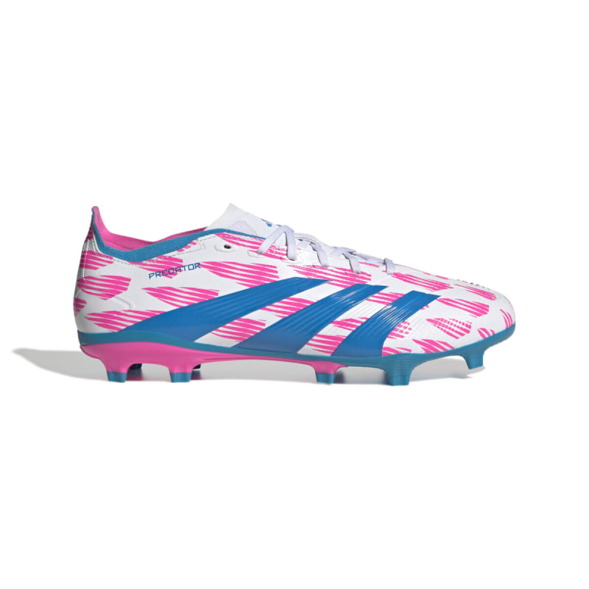 Championes Adidas Predator League Terreno Firme - Blanco 