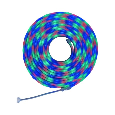 Kit Completo Cinta Tira Led Neon Flexible 5 Metros Rgb Kit Completo Cinta Tira Led Neon Flexible 5 Metros Rgb