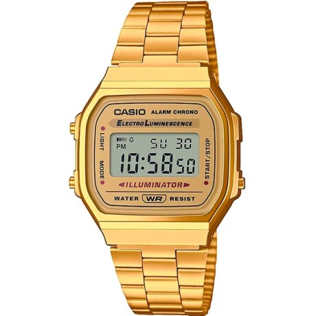 Reloj CASIO A168WG-9WDF en Acero Oro Esfera 38mm 0