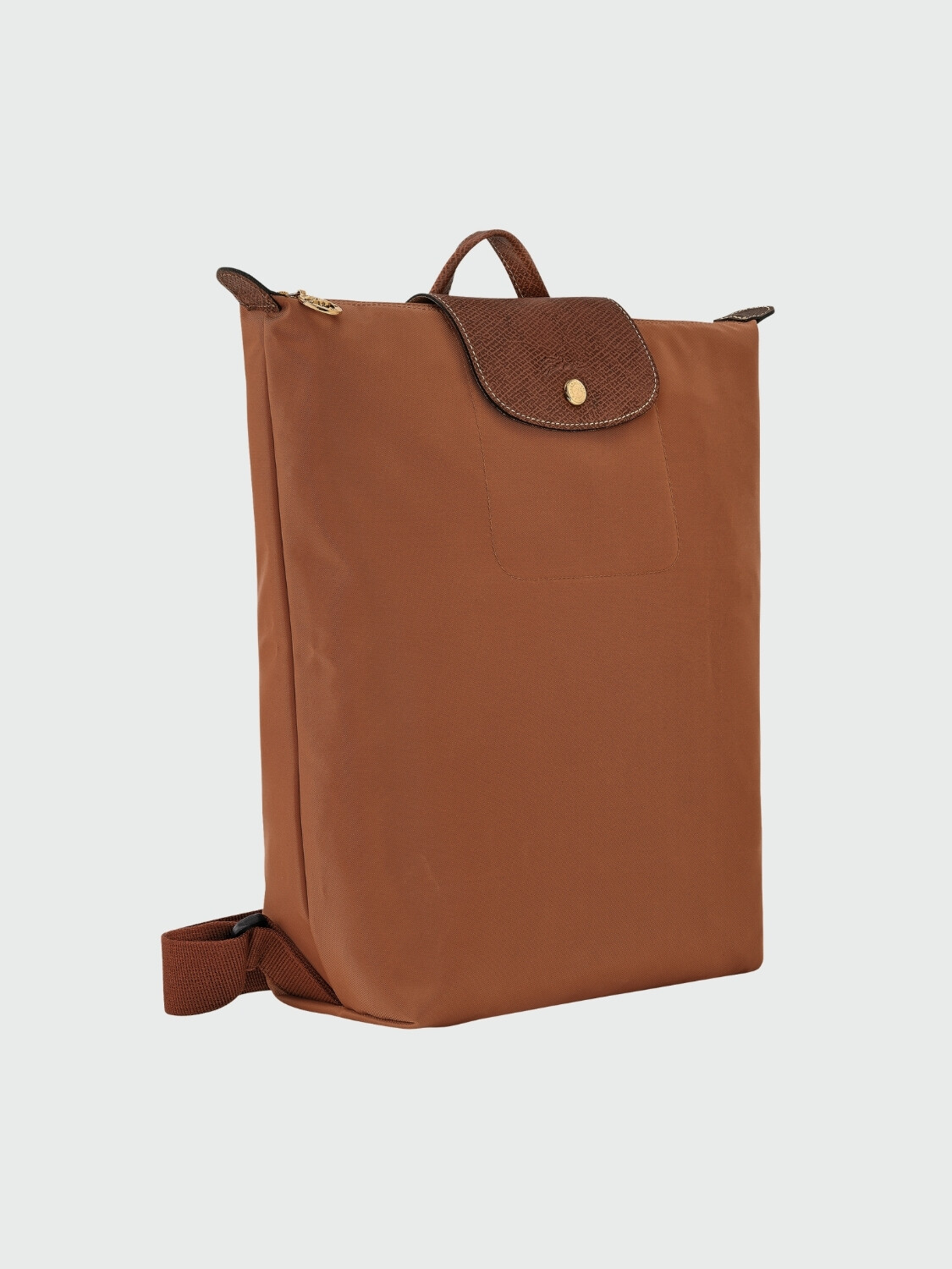 LONGCHAMP - LE PLIAGE ORIGINAL, MOCHILA M Marrón