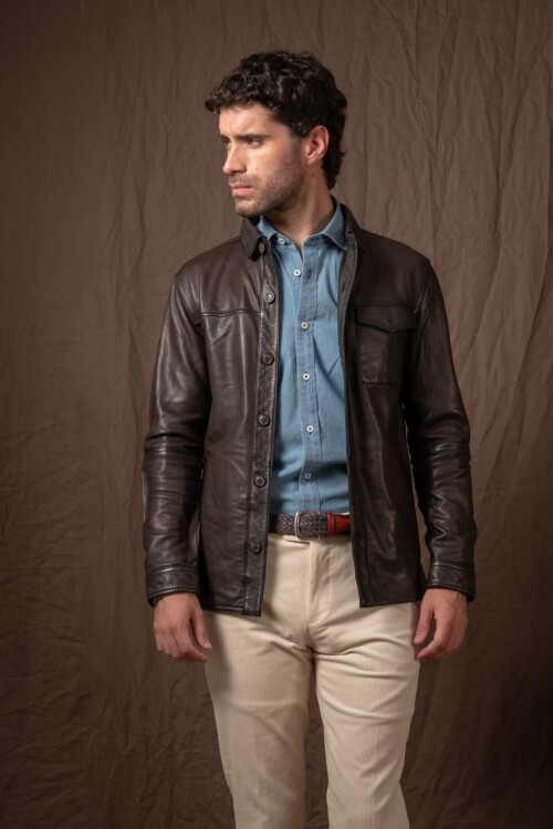 Camisa en cuero - Easy Rider Collection Camisa en cuero - Easy Rider Collection