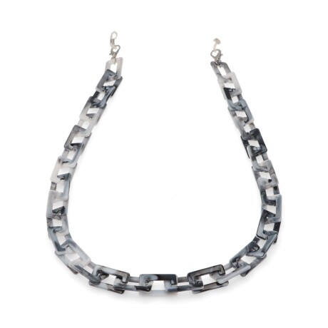 Cadena para Lentes Cuadrada en Acetato Gris