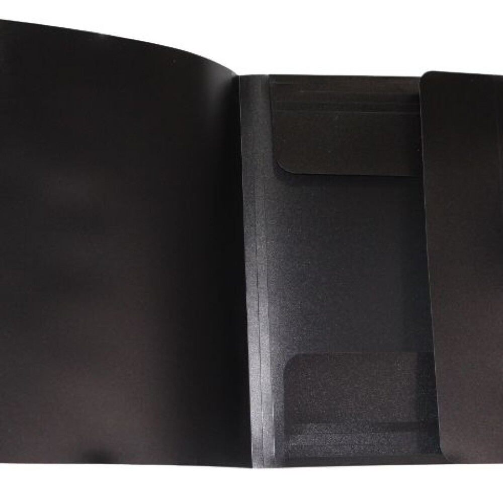 CARPETA YIL TAMAÑO A4 CON ELASTICO 5705 COLOR NEGRO