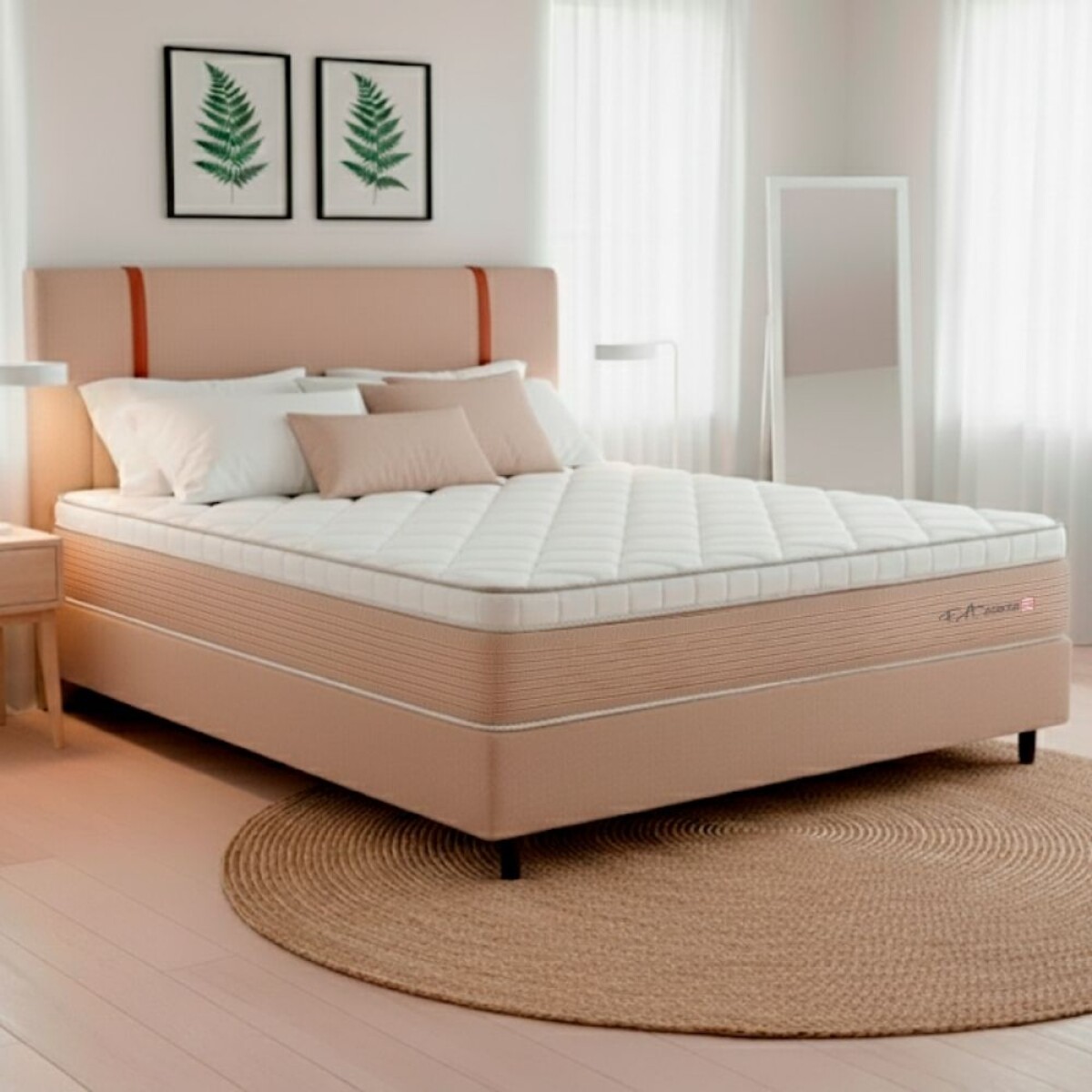 Somier Atlanta Visco - 2 Plazas 138x188x67 