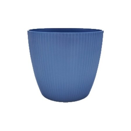 MACETA REDONDA 16 CM VERCELLI CIELO AZUL