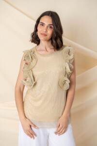 BLUSA MALLORY Dorado