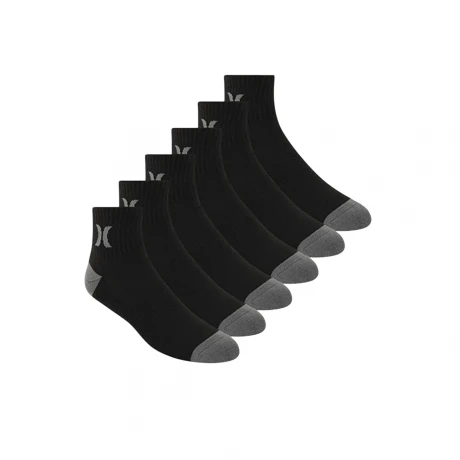 MEDIAS HOMBRE HURLEY 6PK Black
