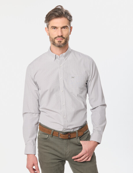CAMISA RAYADA Verde