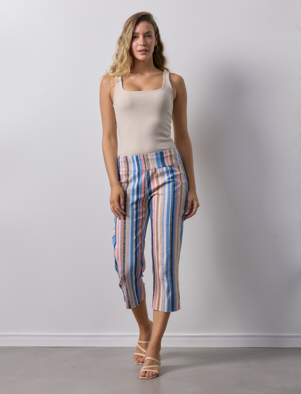 Capri Print CRUDO/MULTI