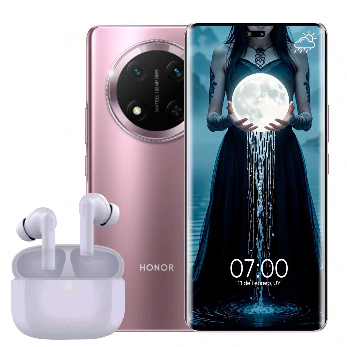 Honor Magic7 Lite 8/512gb 5g + Regalo!! - VIOLETA 