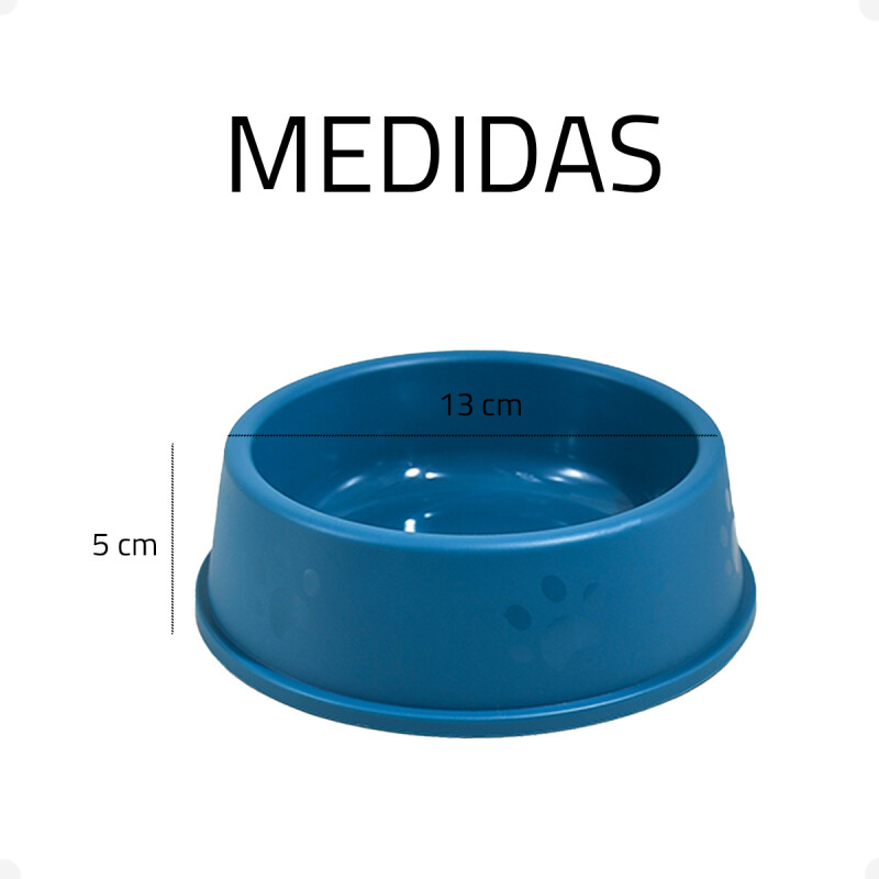 Plato para mascotas varios colores 13CM