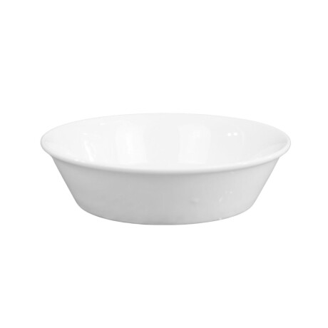 Bowl de ceramica blanco chato liso Bowl de ceramica blanco chato liso