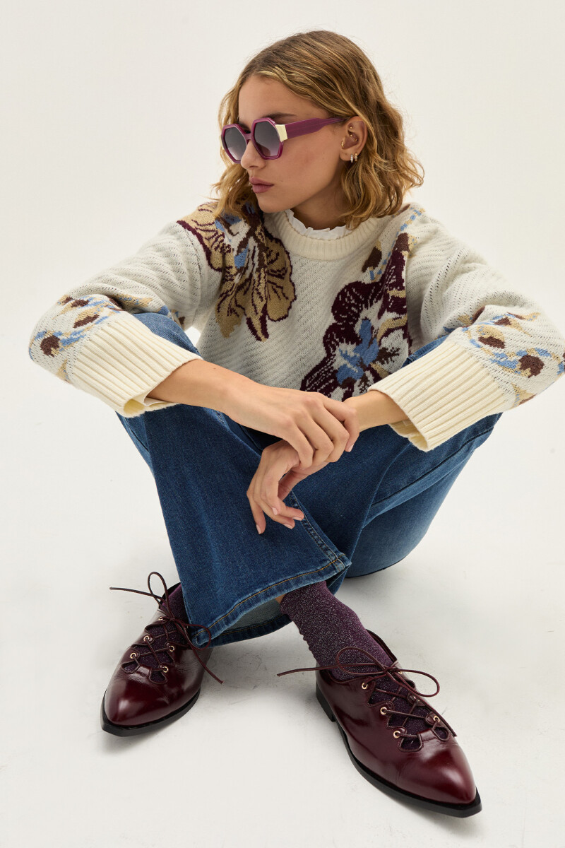 Zapato Ivy Bordo