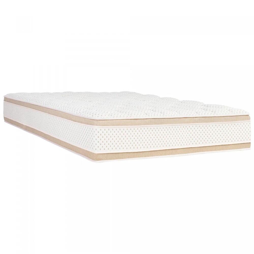 COLCHÓN 2 PLAZAS ESPUMA BLANCO IVORY