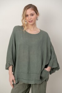 BLUSA ZENIT Verde seco