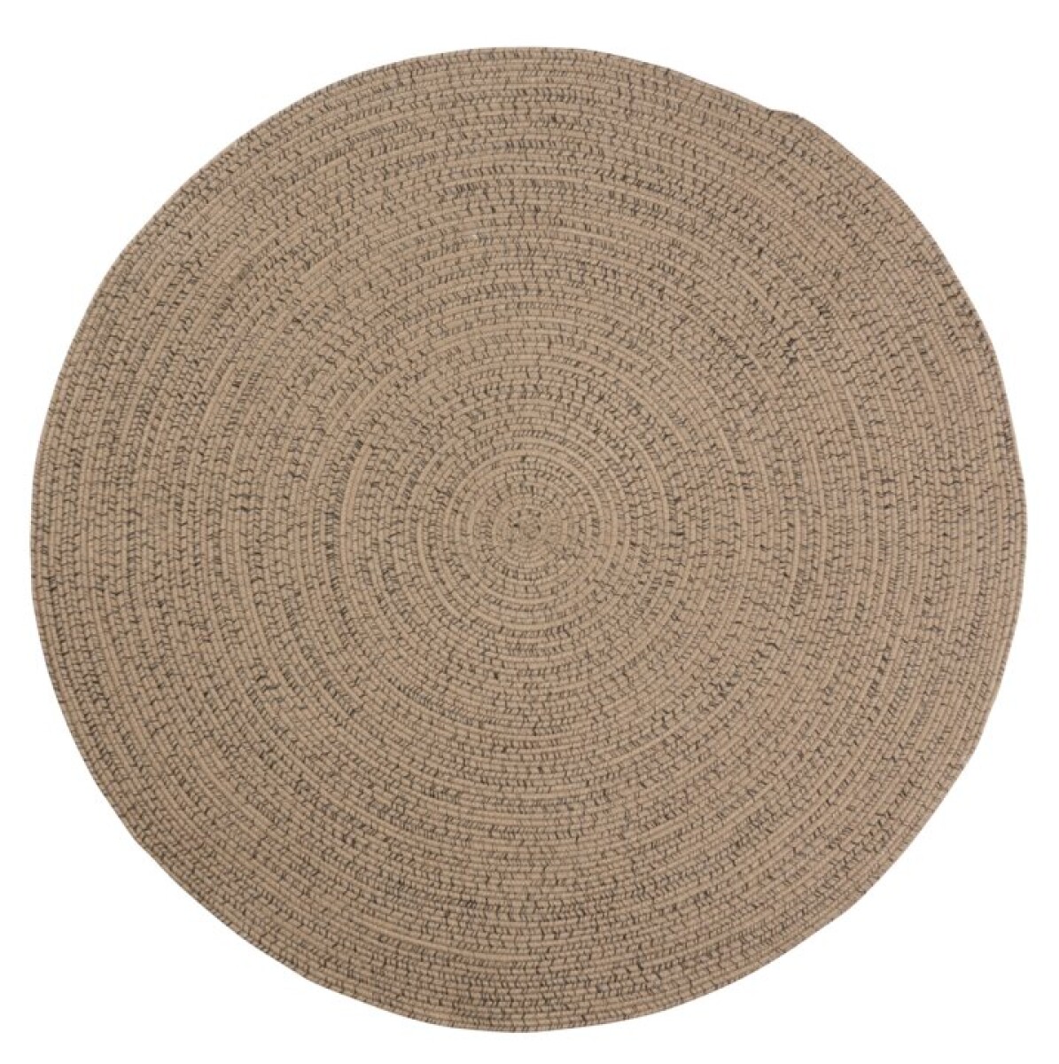 Alfombra BUESTARR Ø120 natural/gris 