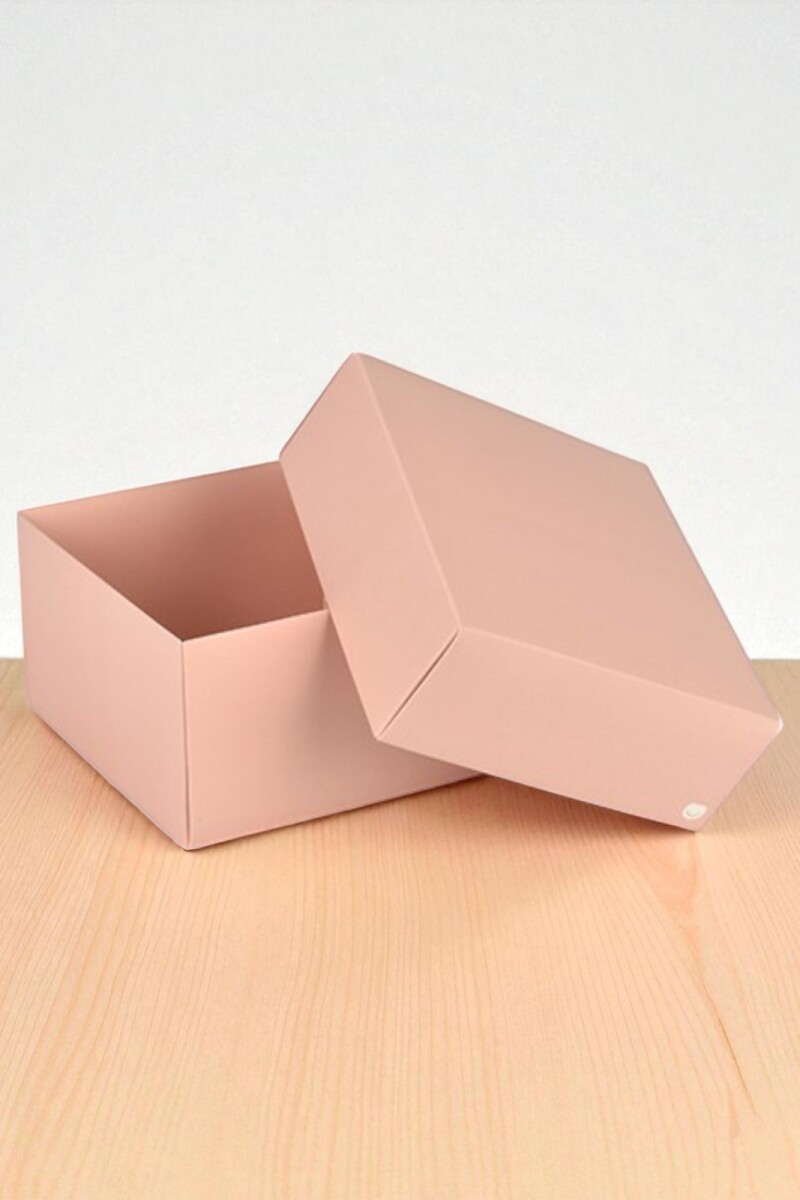 Caja Rectangular 15x16x9 cm - ROSADO 