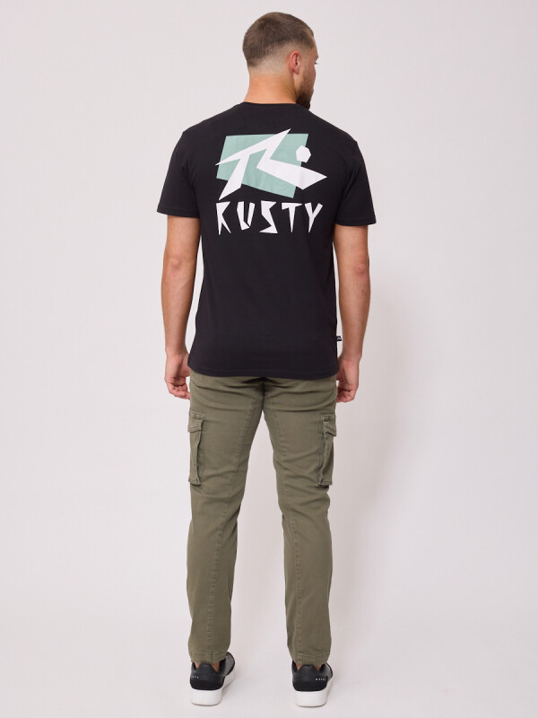 T-SHIRT TALINO RUSTY Negro