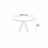 JUEGO COMEDOR NEW TIMBA/SE/6 - CREMA 305540 (CD) Unica