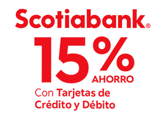 Scotiabank 15% OFF