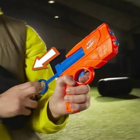 Pistola Lanzador Nerf Serie N Ward 2 Dardos Hasbro U