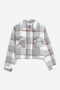 Chaqueta a cuadros GRIS