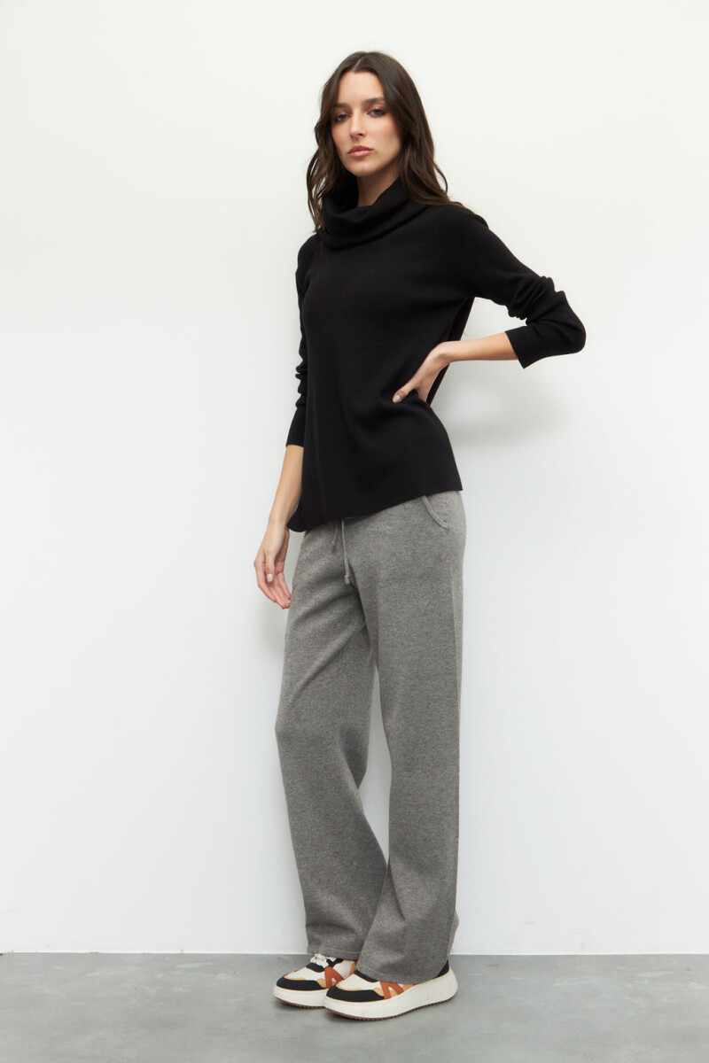 PANTALON TEDY Gris Melange