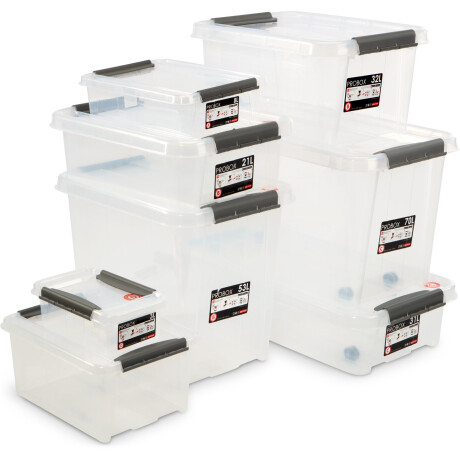 Caja PROBOX 3L con tapa transparente Transparente