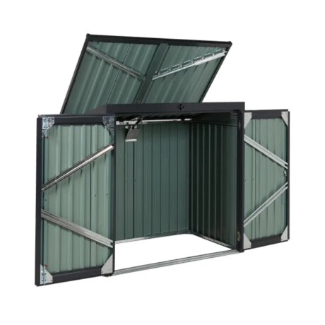 Galpón Ecodrop GAL06 Doble Puerta 158X101X132 001