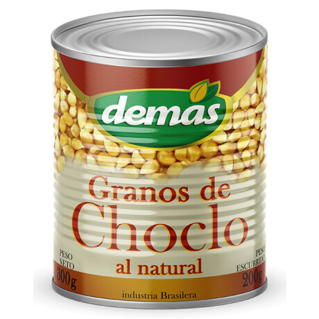CHOCLO EN GRANO DEMAS LATA 280G CHOCLO EN GRANO DEMAS LATA 280G