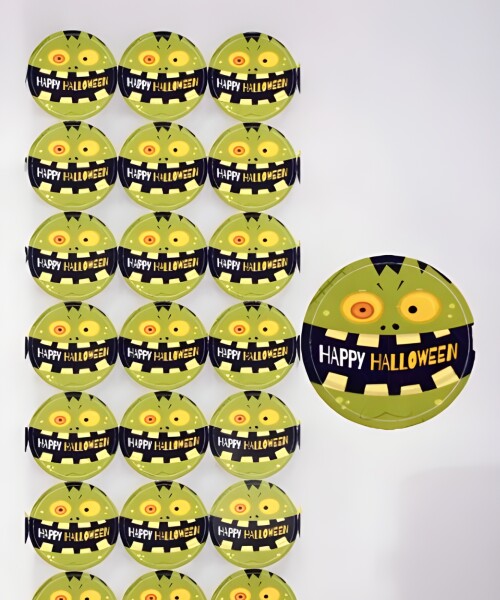 Sticker halloween plancha DISEÑO 3