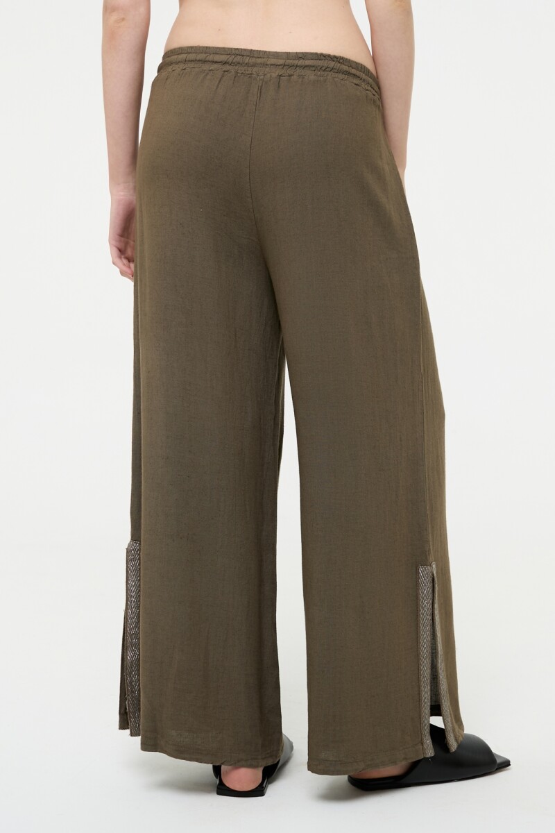 PANTALÓN AMPLIO Verde Militar