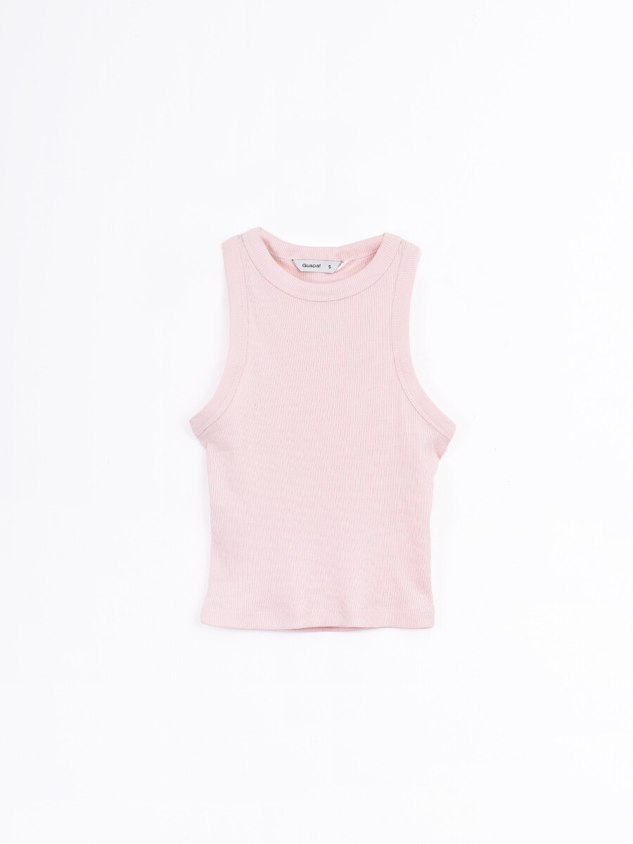 MUSCULOSA TULI - ROSA CLARO 