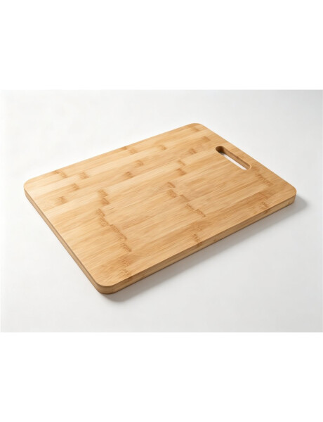 TABLA DE CORTAR C/AGARRE BAMBU 40X30X1.5CM NATURAL TABLA DE CORTAR C/AGARRE BAMBU 40X30X1.5CM NATURAL