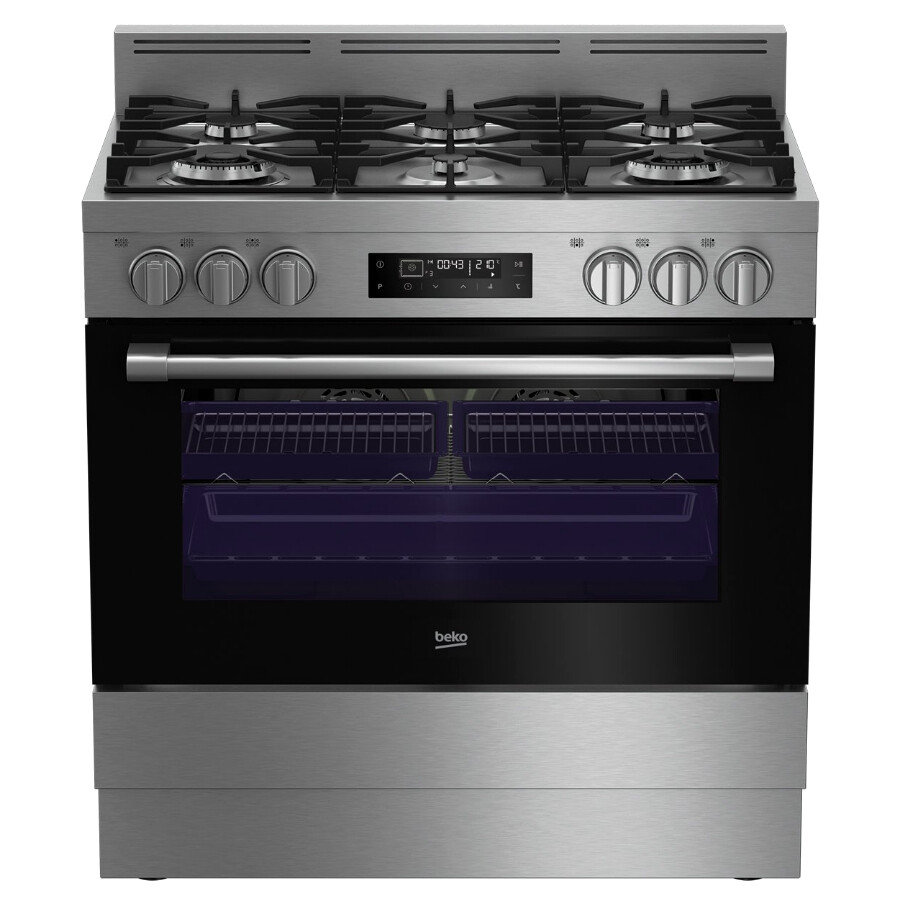 Cocina combinada 6 Hornallas Beko BF918 GMX Cocina combinada 6 Hornallas Beko BF918 GMX