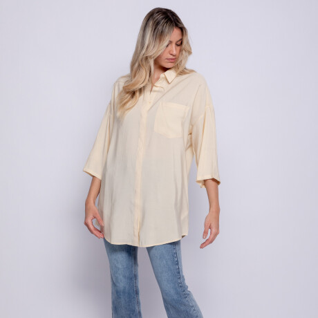 CAMISA AMAZONA AMARILLO PASTEL