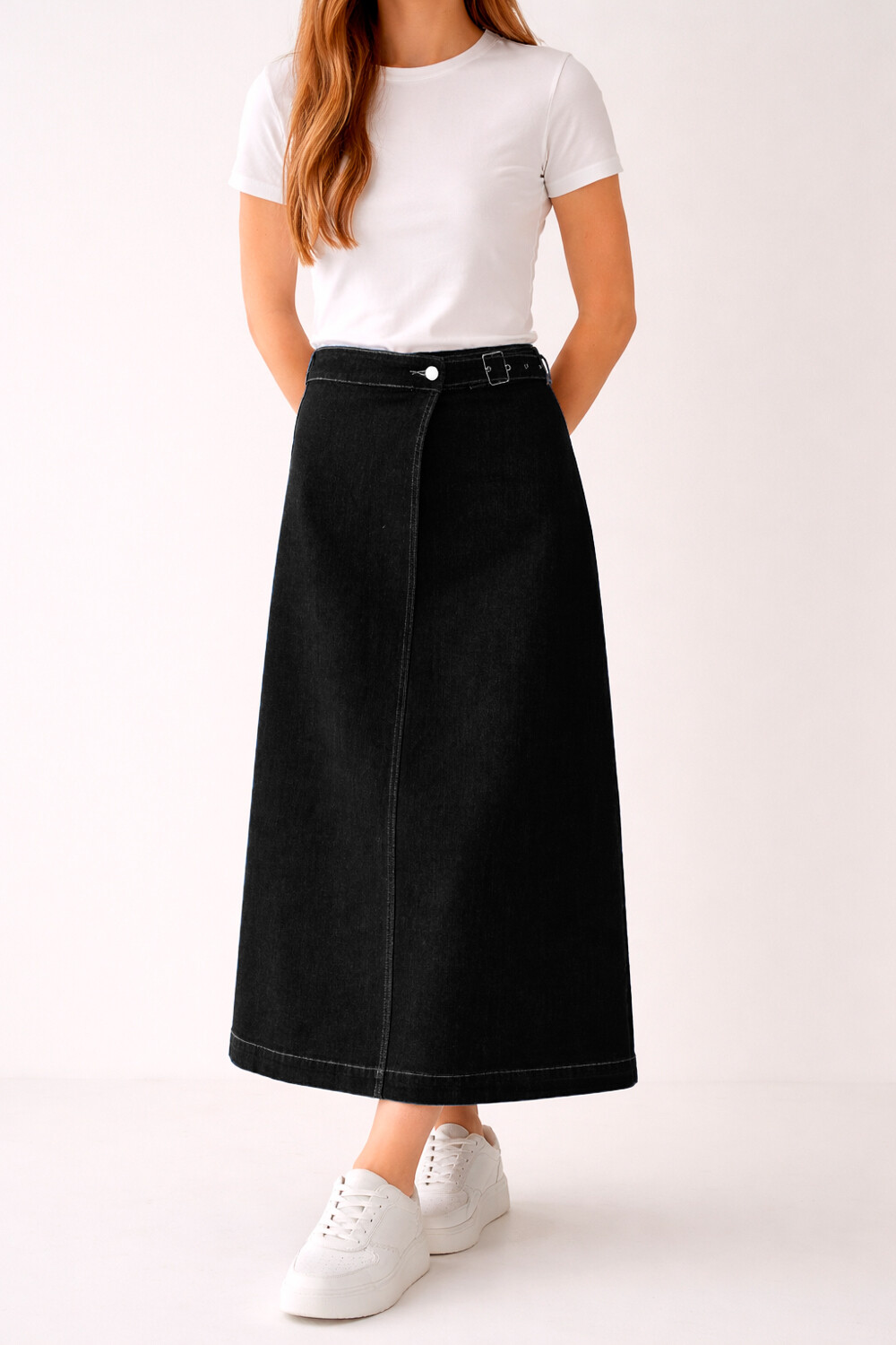 Falda Tital Gris Oscuro