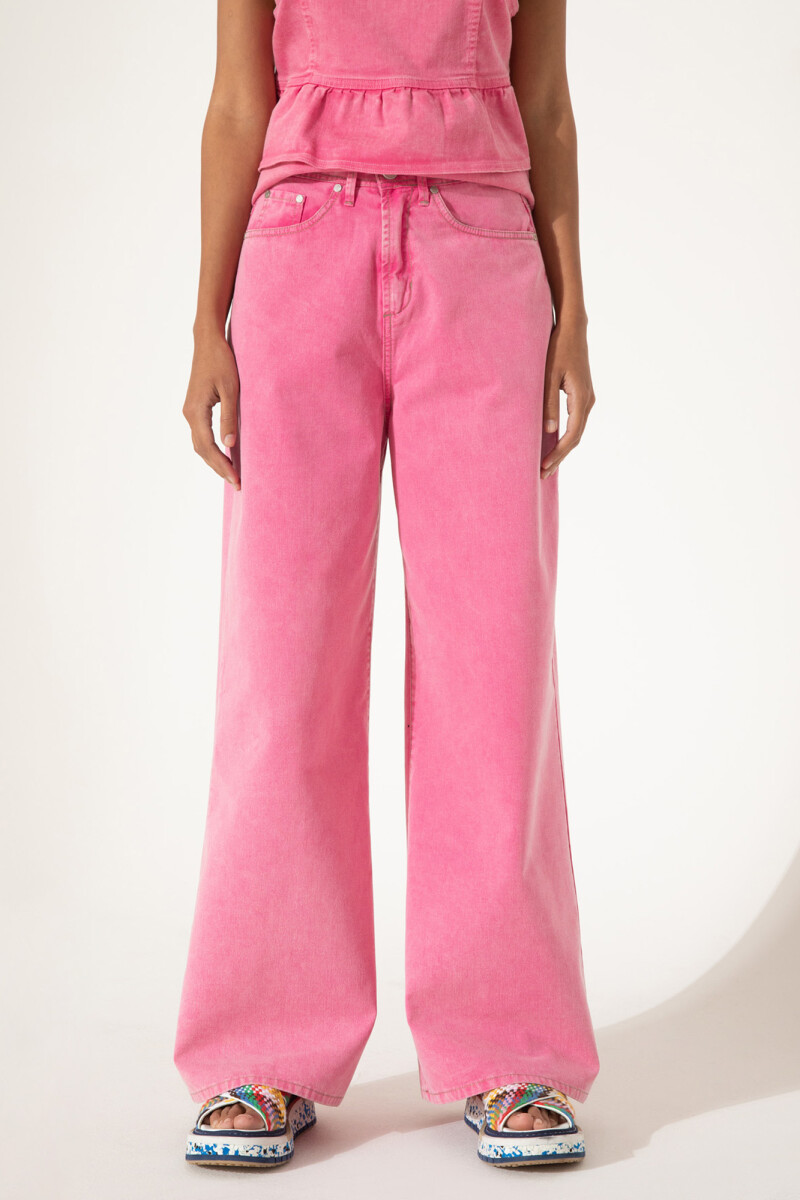 JEANS ROSES NEW PINK Rosa